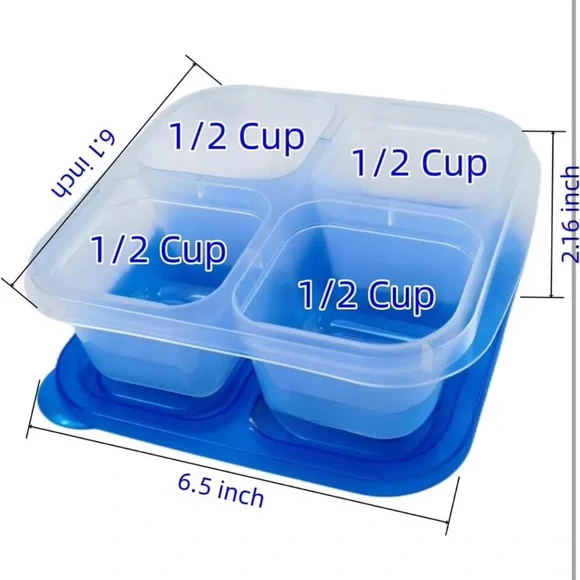 Colorful Stackable Storage Containers - Picture 2 of 4